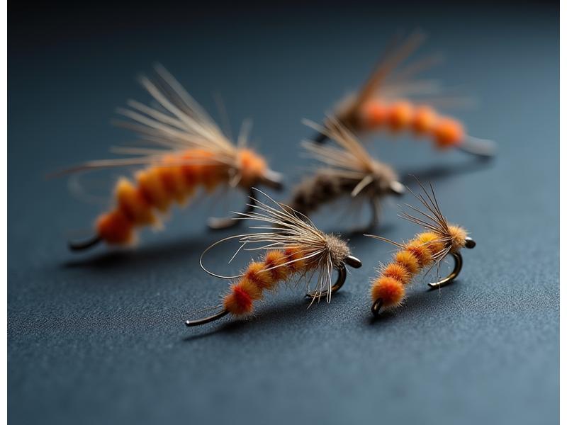 Detailansicht verschiedener Hegene-Systeme mit Nymphen