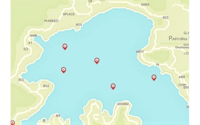 Interaktive Karte mit markierten Angelspots am Vierwaldstättersee