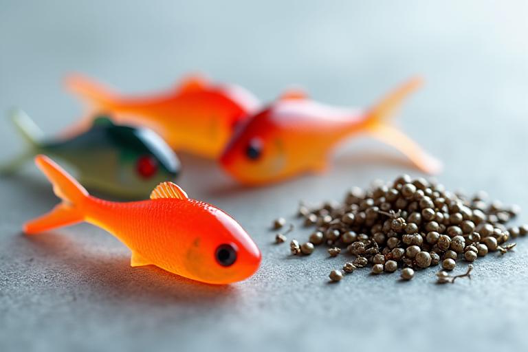 Verschiedene Gummifische und Jigköpfe