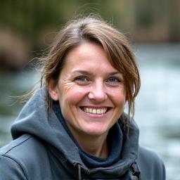 Porträt von Claudia Fischer, Spezialistin für Ultralight-Angeln